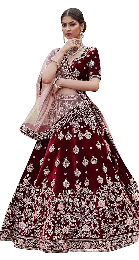 Lehenga Choli — Embroidered